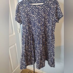 Gap printed dress size M
